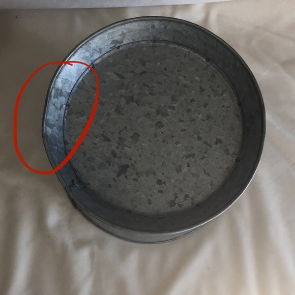 Pottery barn lot vessel and bucket with divider - Picture 8 of 8